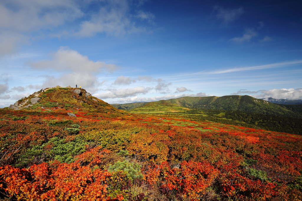 紅葉シーズンスタート～三ツ石山