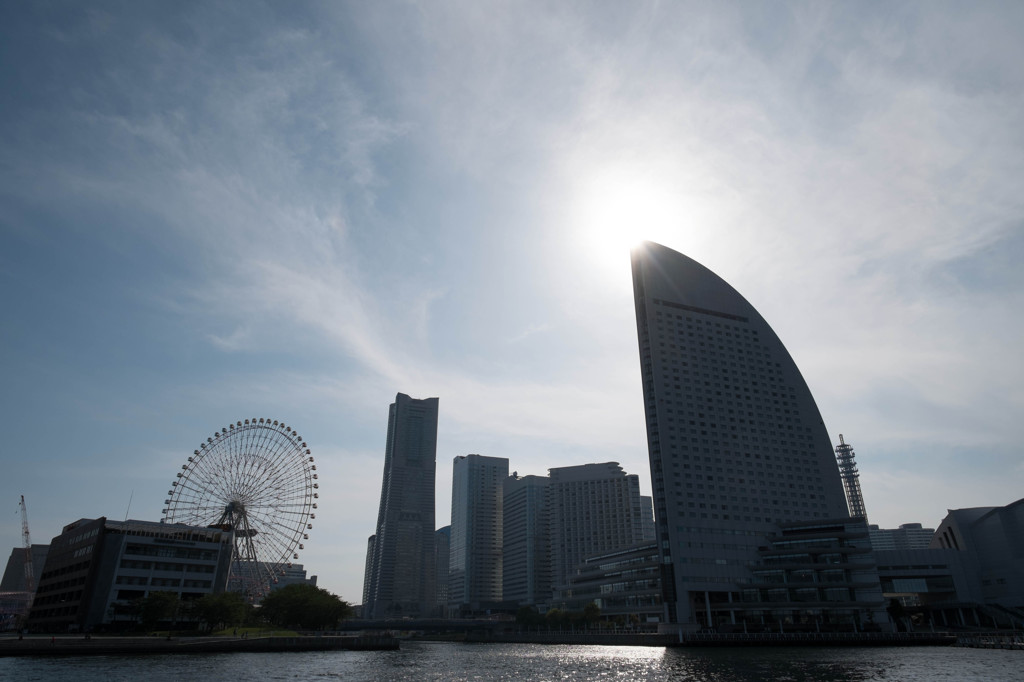 海から見上げる