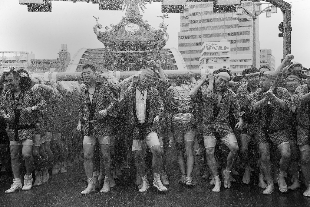 富岡八幡宮水かけ祭り