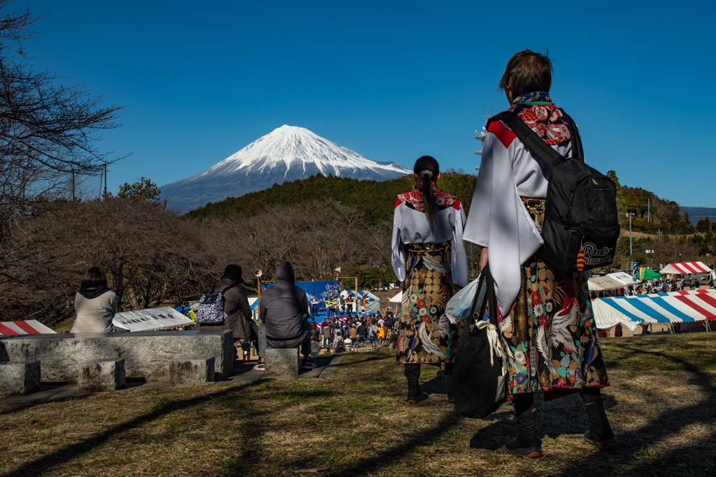 富士山の日「岩本山梅林」