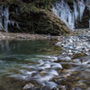 三十槌の氷柱