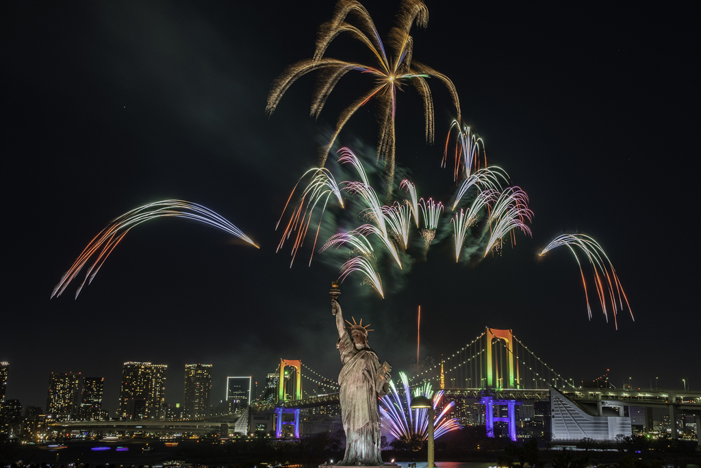 お台場花火