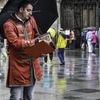 雨のウィーン「シュテファン寺院」