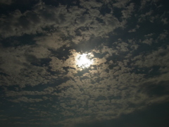 日食時の空３