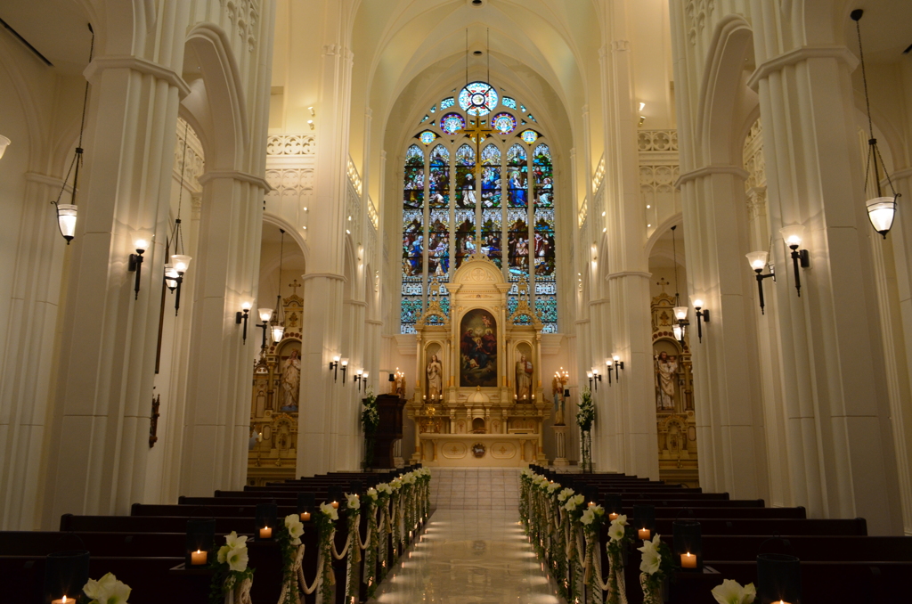 式の前の静けさ