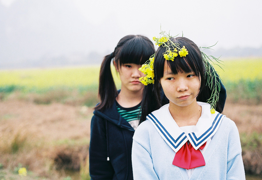 花與少女