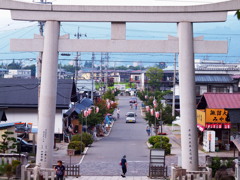 守られた街