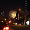 夜の花渋滞