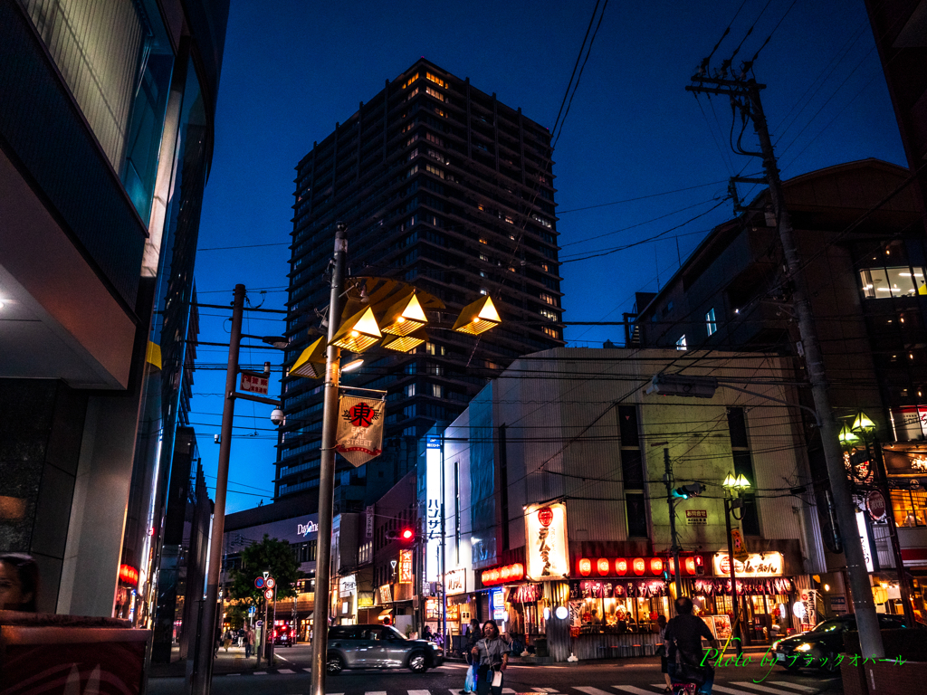 夜の街角（２）..