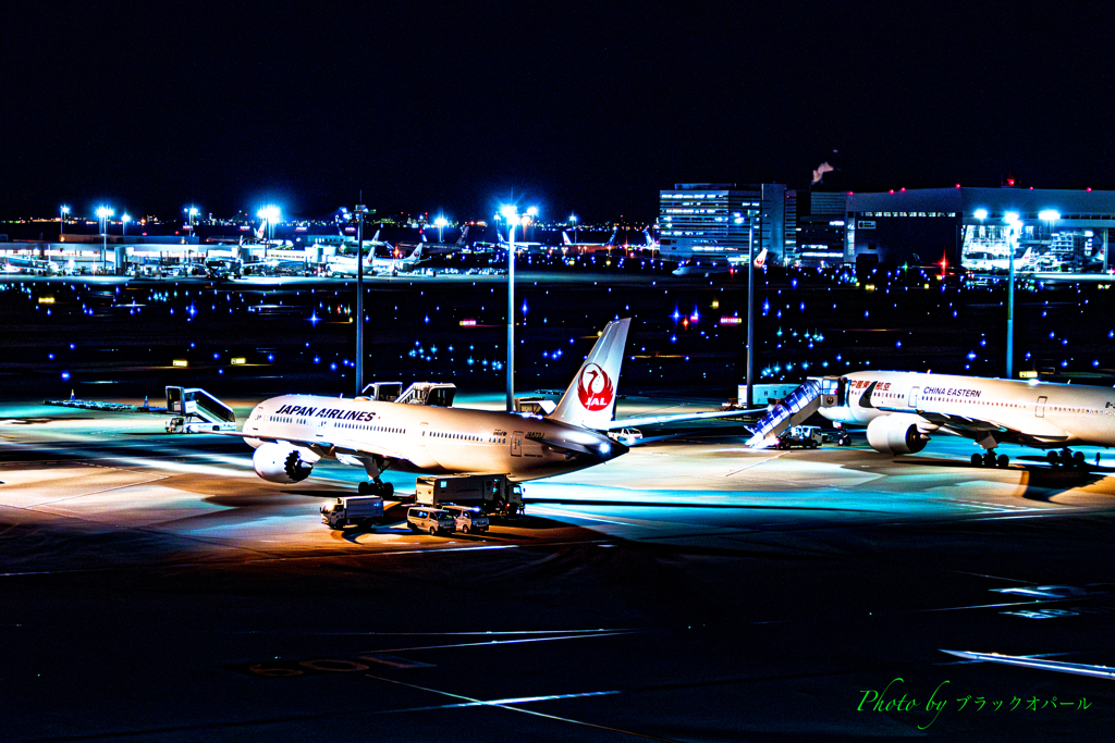 空港夜景（その４）..