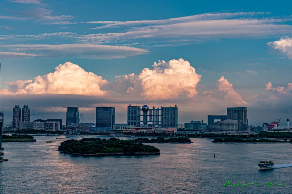 水辺の夏風景..