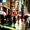 One rainy night in Tokyo..