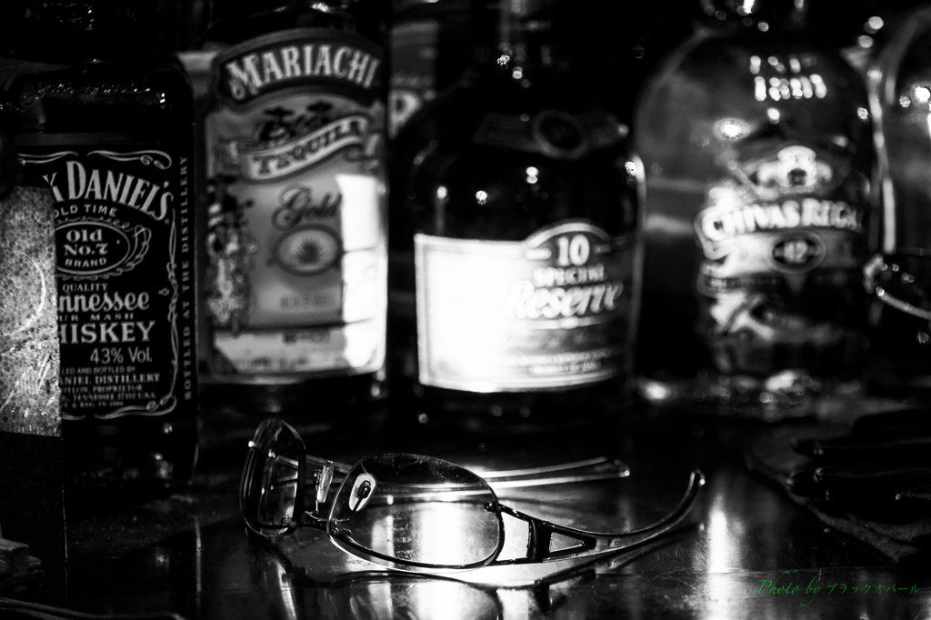 glasses..