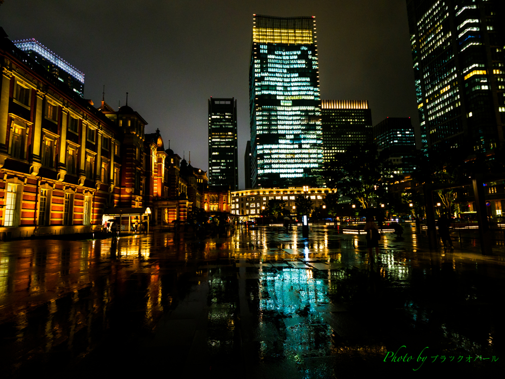 雨の東京station By ブラックオパール Id 写真共有サイト Photohito