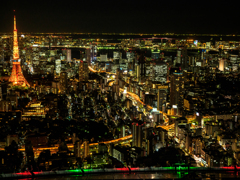 海抜270mからの東京夜景..＃1