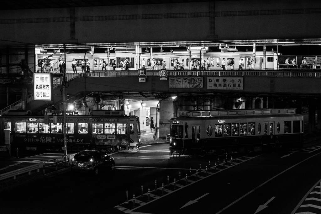 駅の風景