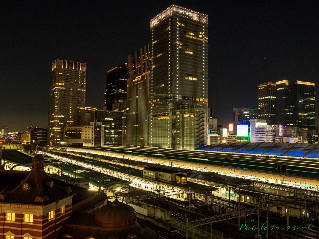 Tokyo Station Night View..