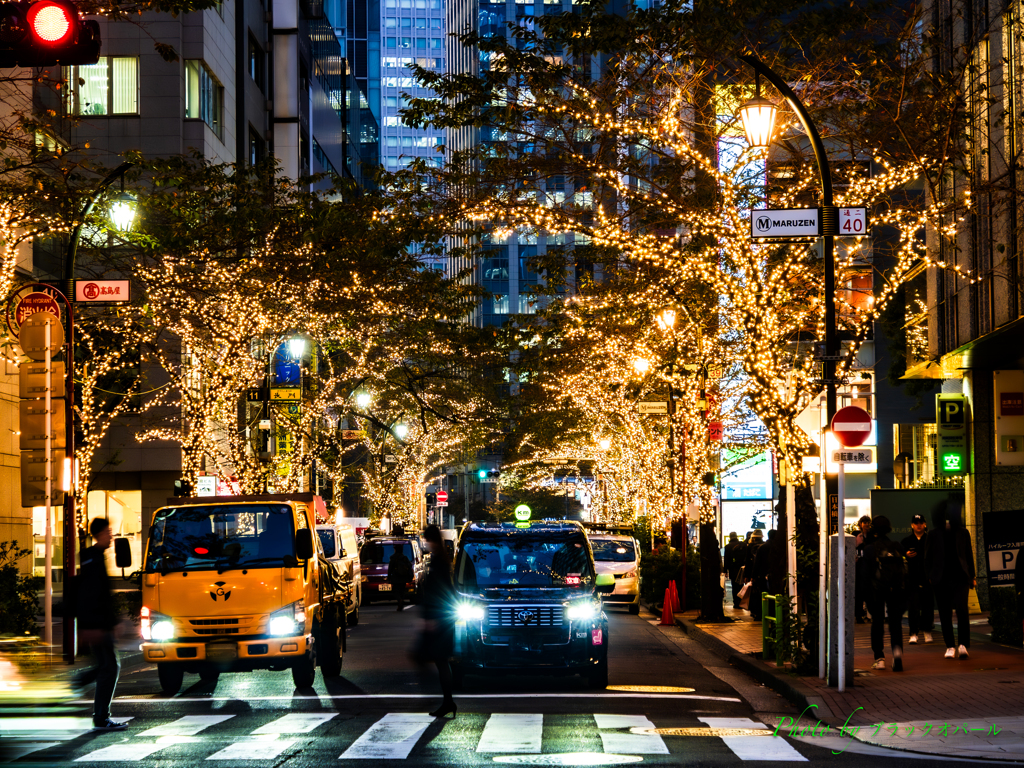 街角スナップ 〜 通りのイルミネーション..