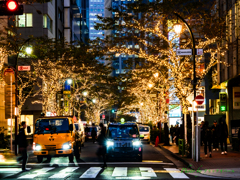 街角スナップ 〜 通りのイルミネーション..