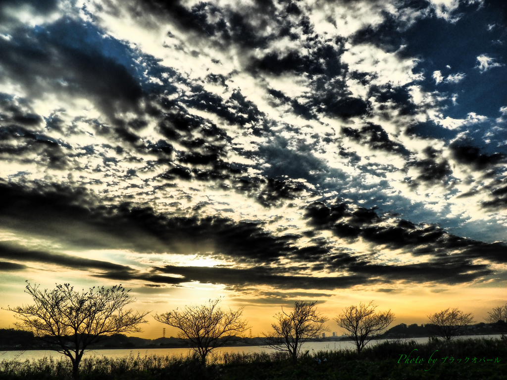 雲多き夕暮れ..＃2