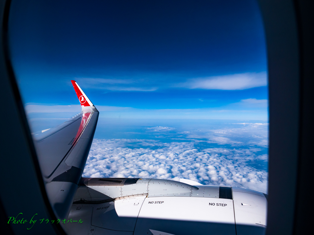 旅の空..