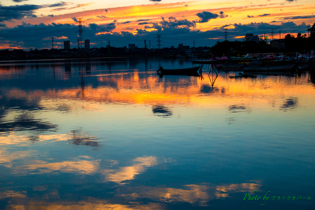 手賀沼夕景 〜 2018年初秋（Ⅱ）〜