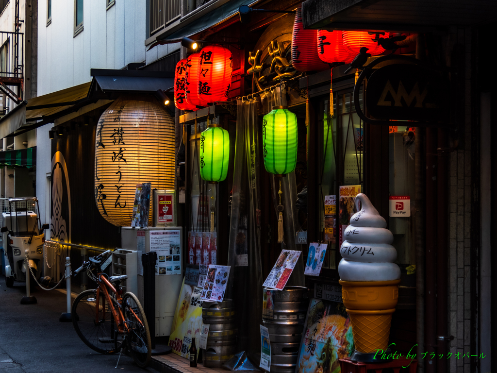 路地風景..