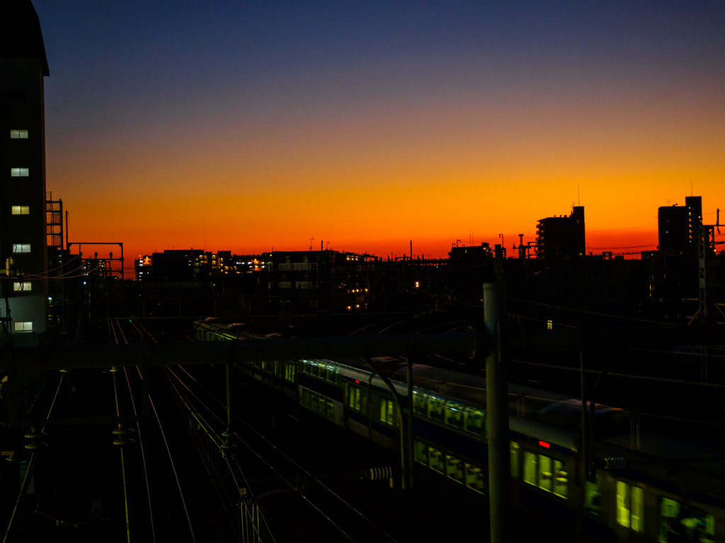 夕暮れを行く..＃2