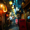 思い出横丁の夜..