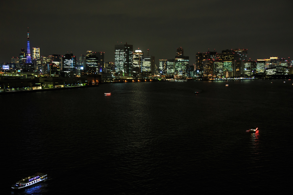 Tokyo bay night view