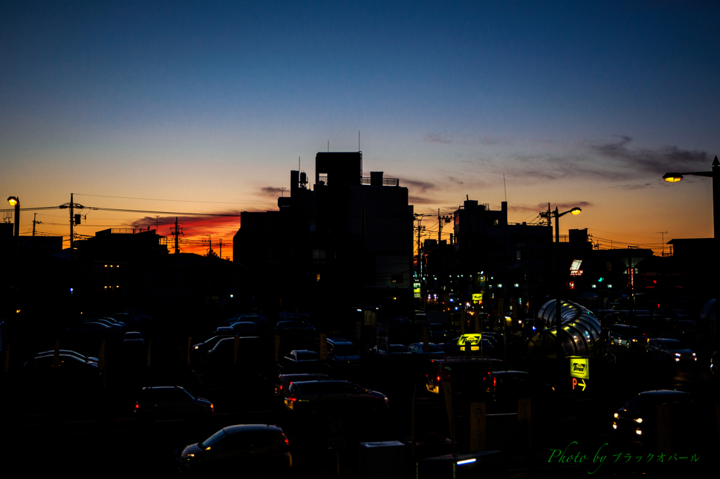 夕暮れの街並..＃2