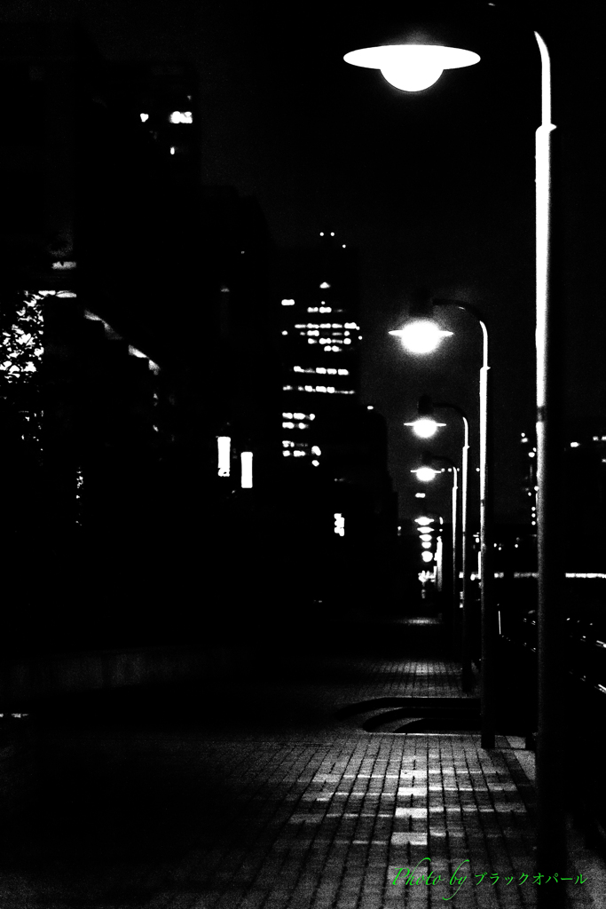 静かな夜..