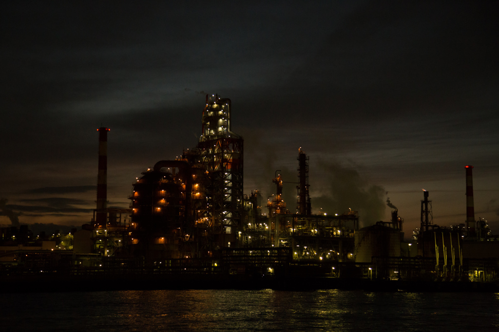 工場夜景⑴