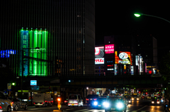 晴海通り夜景..