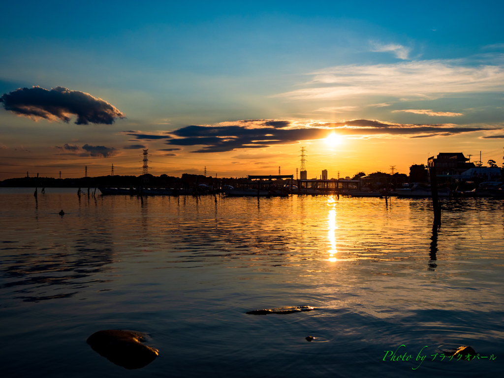 初秋の夕暮れ風景 By ブラックオパール Id 写真共有サイト Photohito