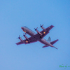 頭上のP-3C..