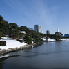 雪の浜離宮庭園①