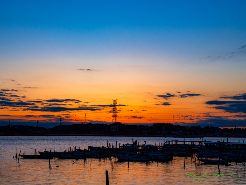 穏やかなる夕暮れ..