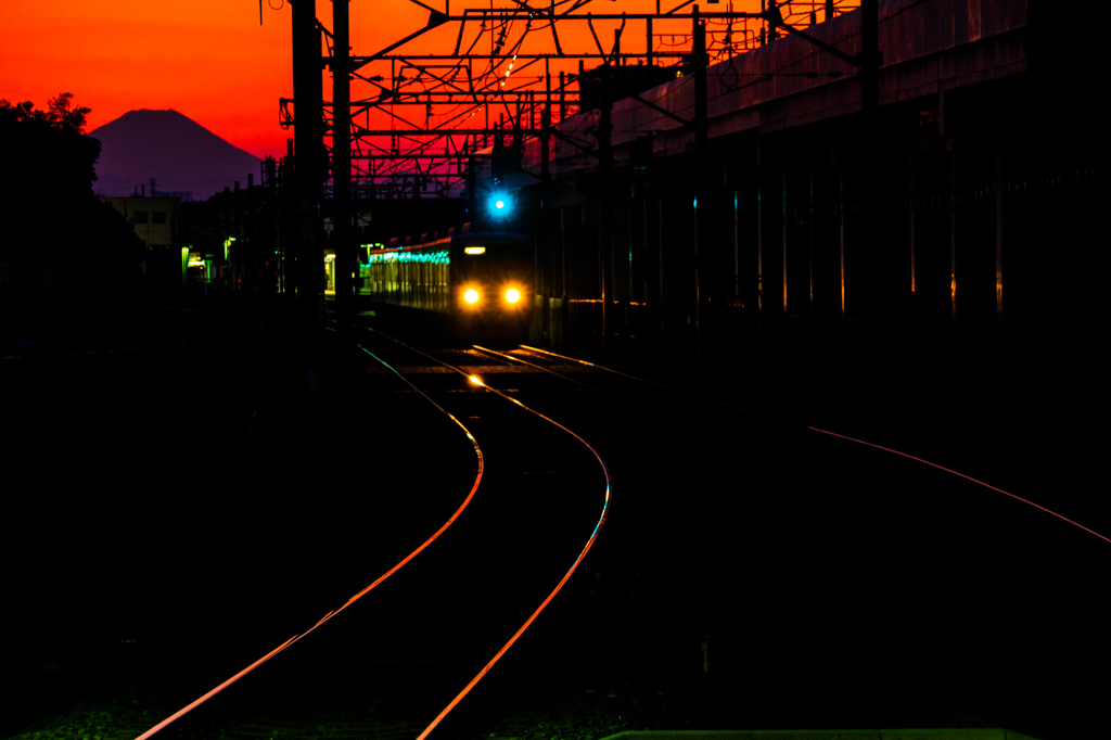 2015年初夕景..
