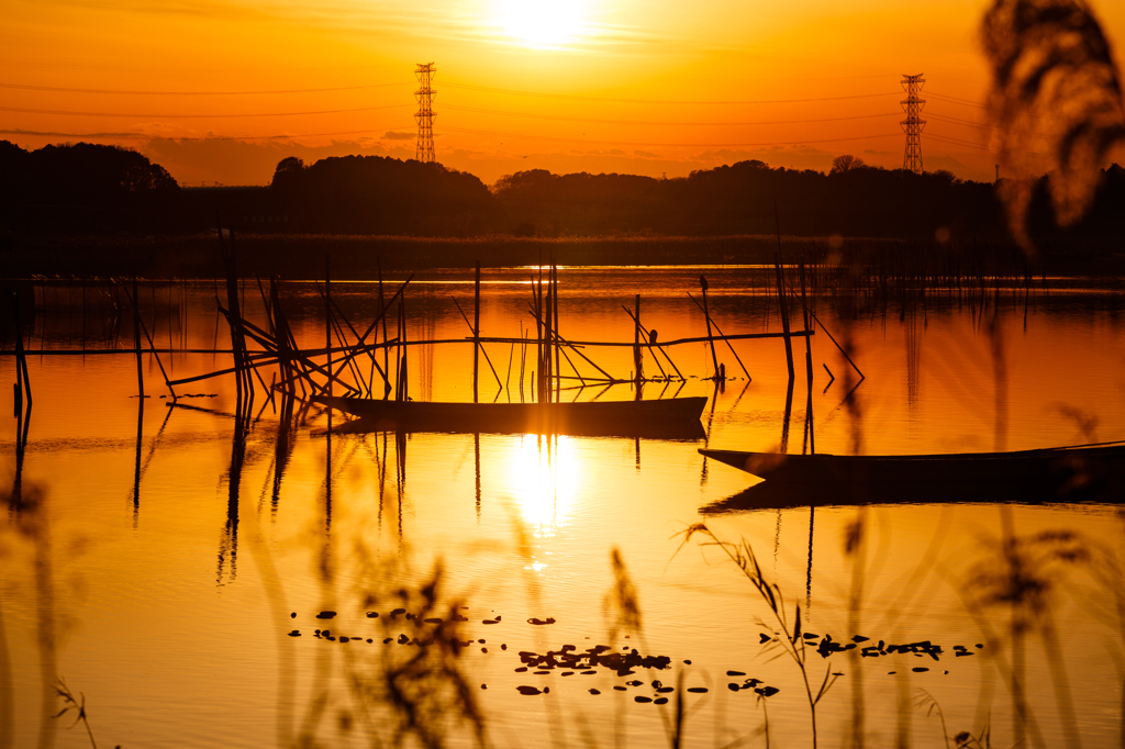 夕日がいざなう琥珀色の世界 (2)