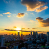東京夕景2016..