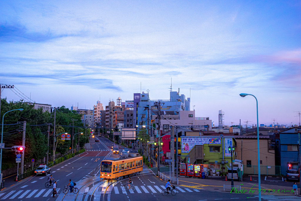 夕暮れの風景。。