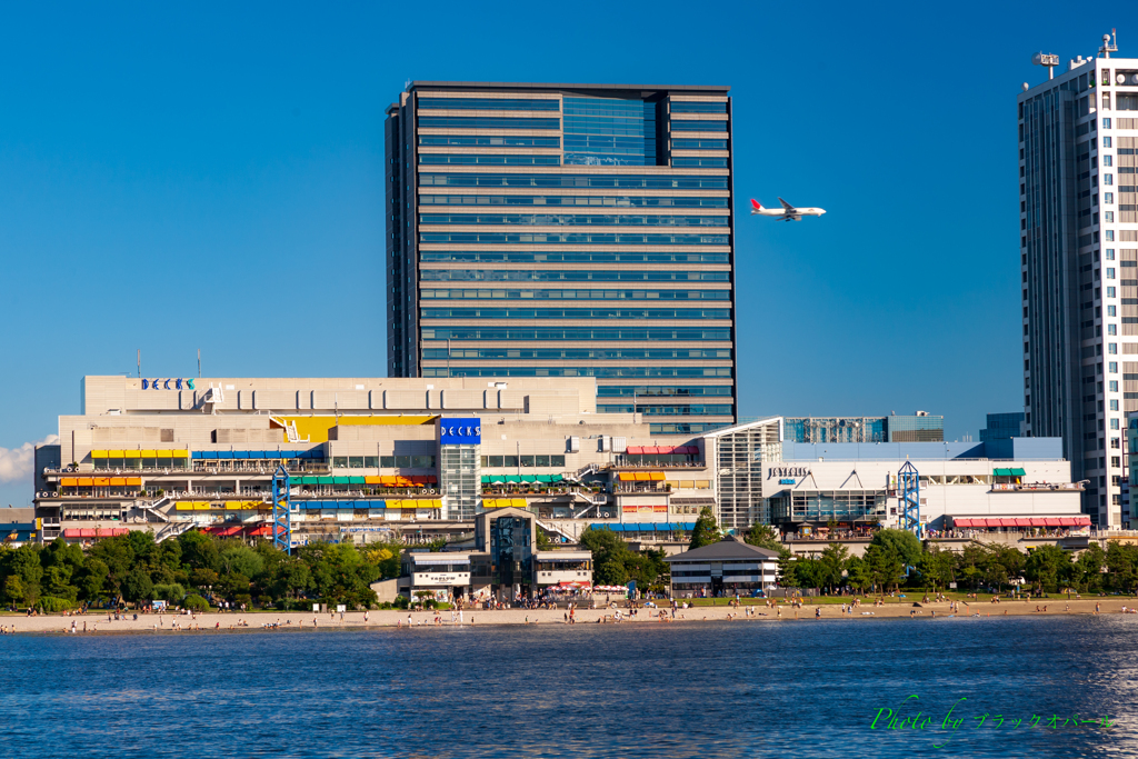 お台場の夏風景..