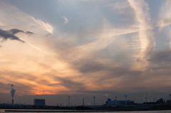 羽田沖からの夕景Ⅳ