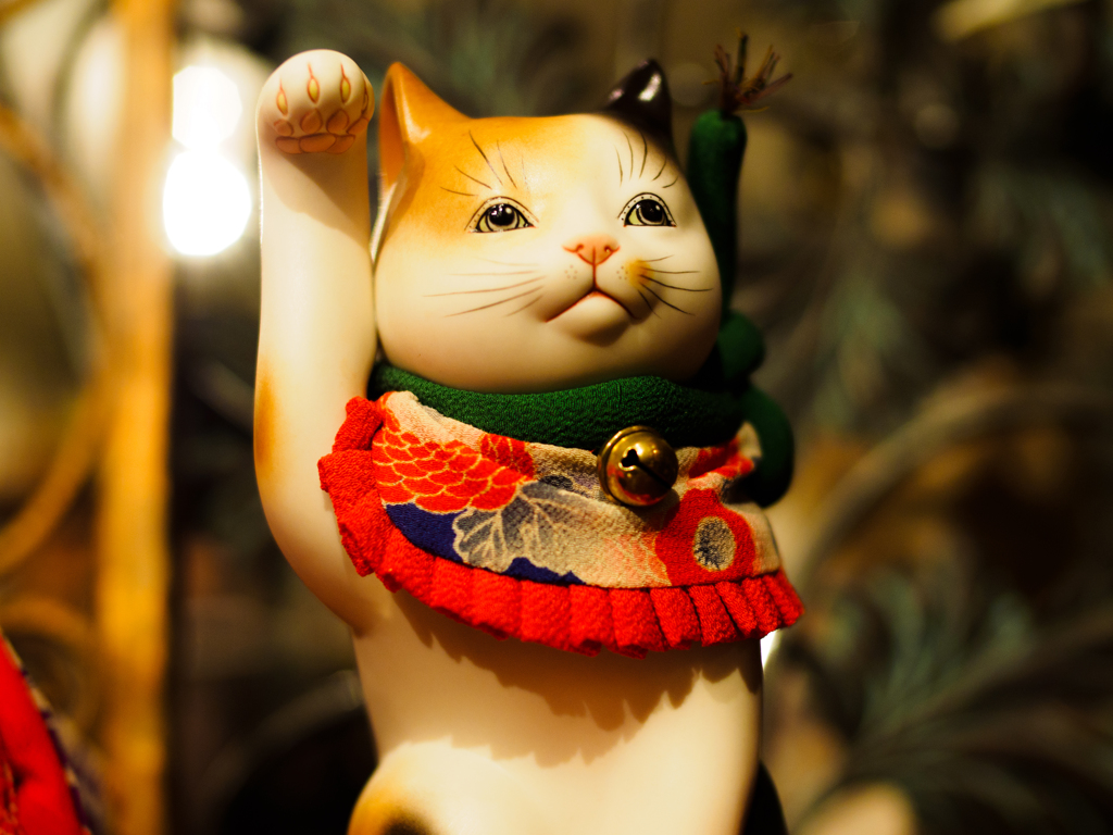 福を招く猫..＃1
