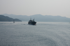 瀬戸内を航行する船舶