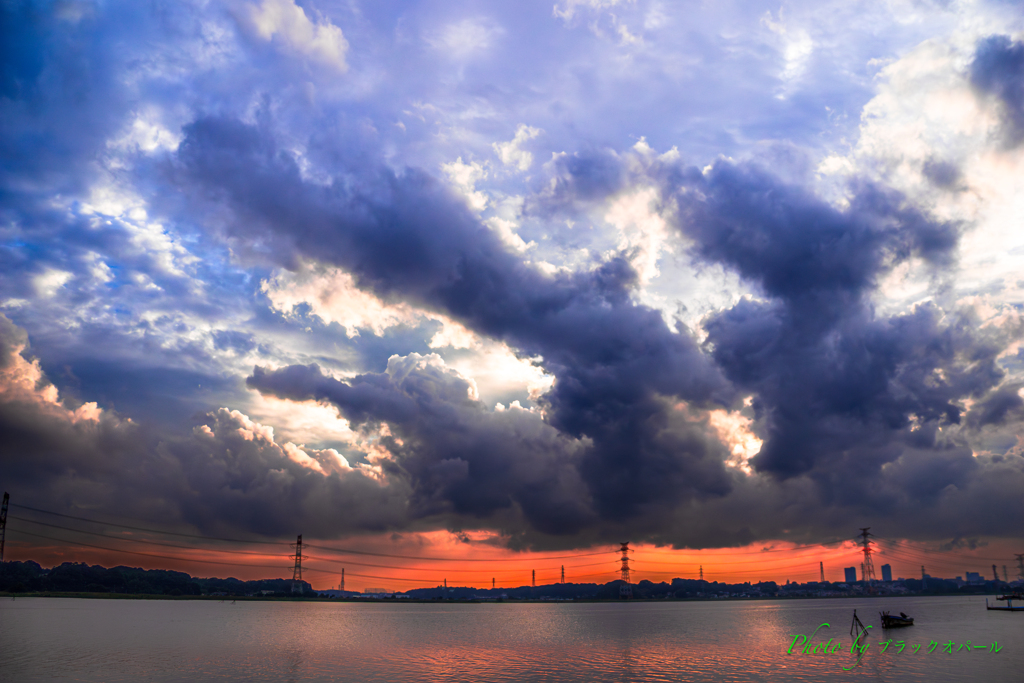 雲の造形..