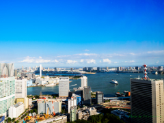 東京ウォーターフロント風景..