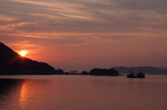 瀬戸の夕日～その２