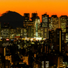 新宿副都心夕景..